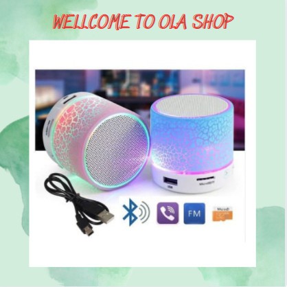 Loa bluetooth mini có đèn nhấp nháy mẫu đẹp cực hay Siêu rẻ