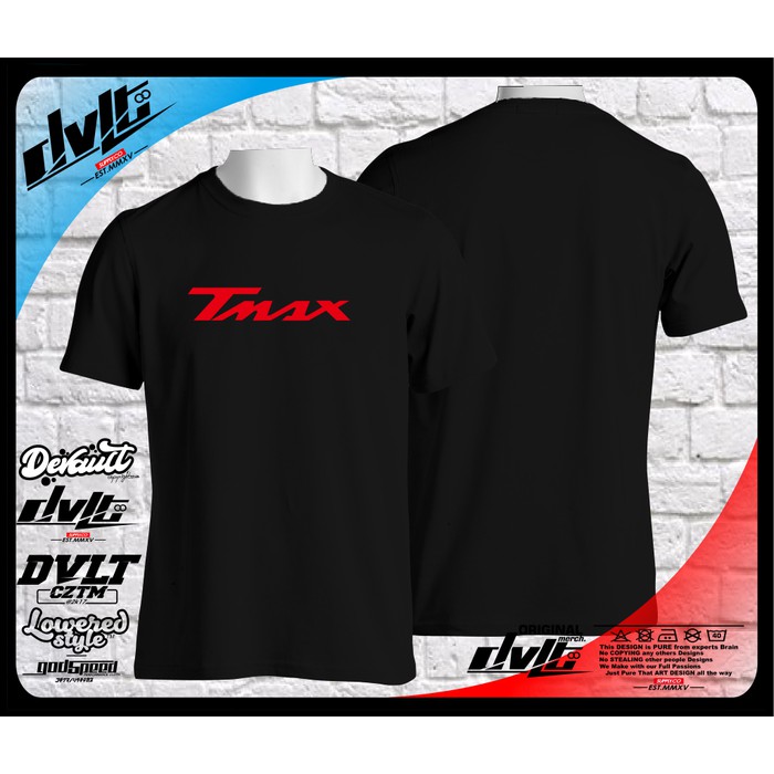 Áo thun in Logo Yamaha Tmax thiết kế trẻ trung cá tính