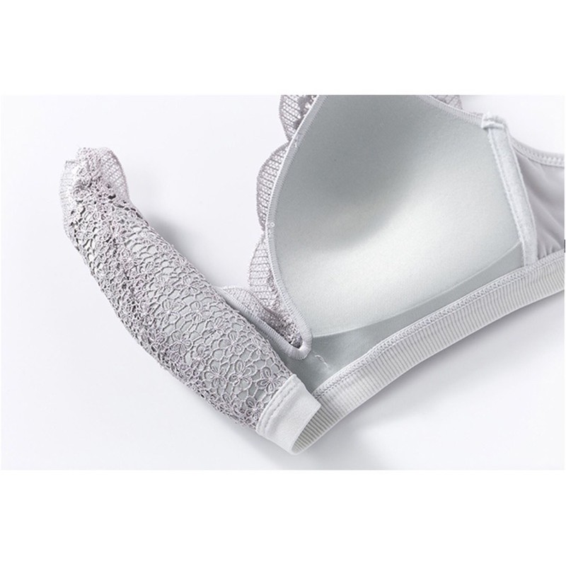 Áo Lót Ren Mềm Hoa BaBy Không Gọng Đệm Mỏng Sang Chảnh 8288