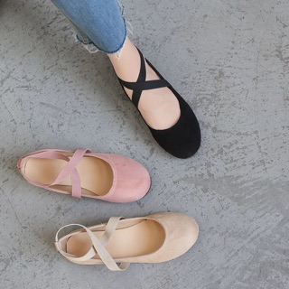 [ORDER TAOBAO] Giày búp bê có quai đan chéo