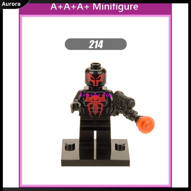 Mô Hình Lego Minifigures X0107 Siêu Anh Hùng Crimson Spider-man Doctor Strange