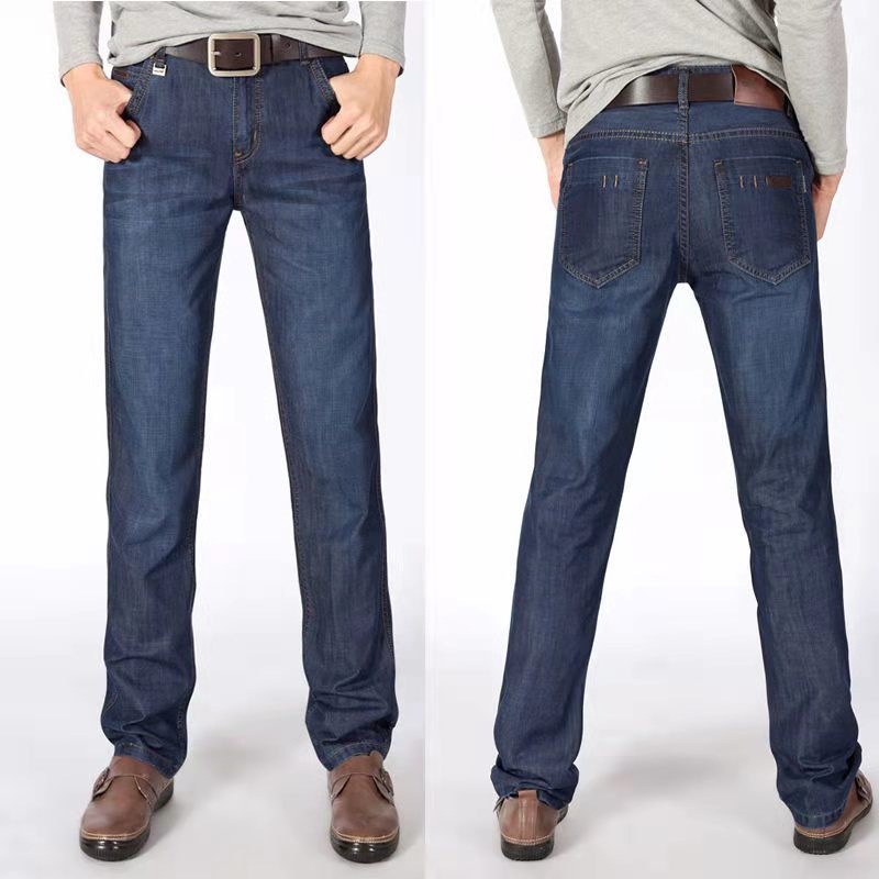 Quần Jeans Dài Ống Đứng plus size 28-42 Cho Nam