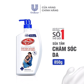 Sữa tắm Lifebuoy Chăm sóc da 850G