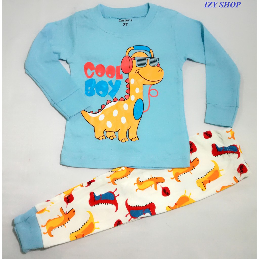 Combo 2 bộ carter dài bé trai