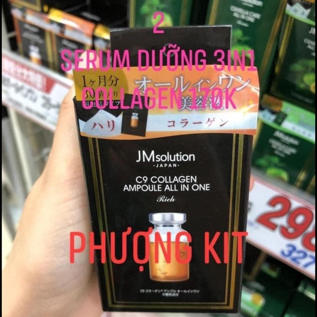 Serum colagen ampoule - sale 70% hàng full bill