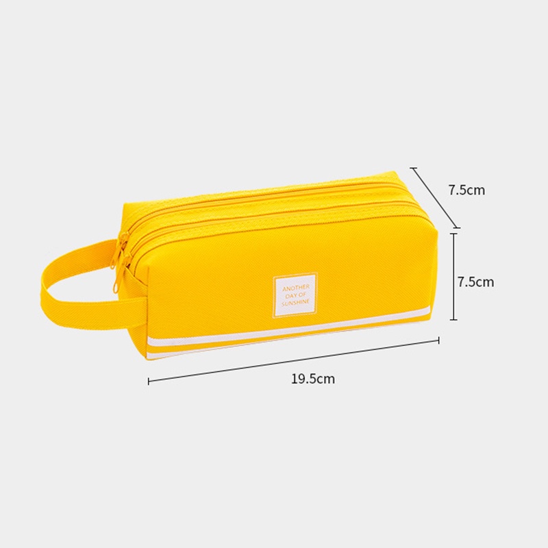 Túi Đựng Bút 2 Ngăn Sức Chứa Lớn Tiện Dụng Cho Học Sinh/ Văn Phòng