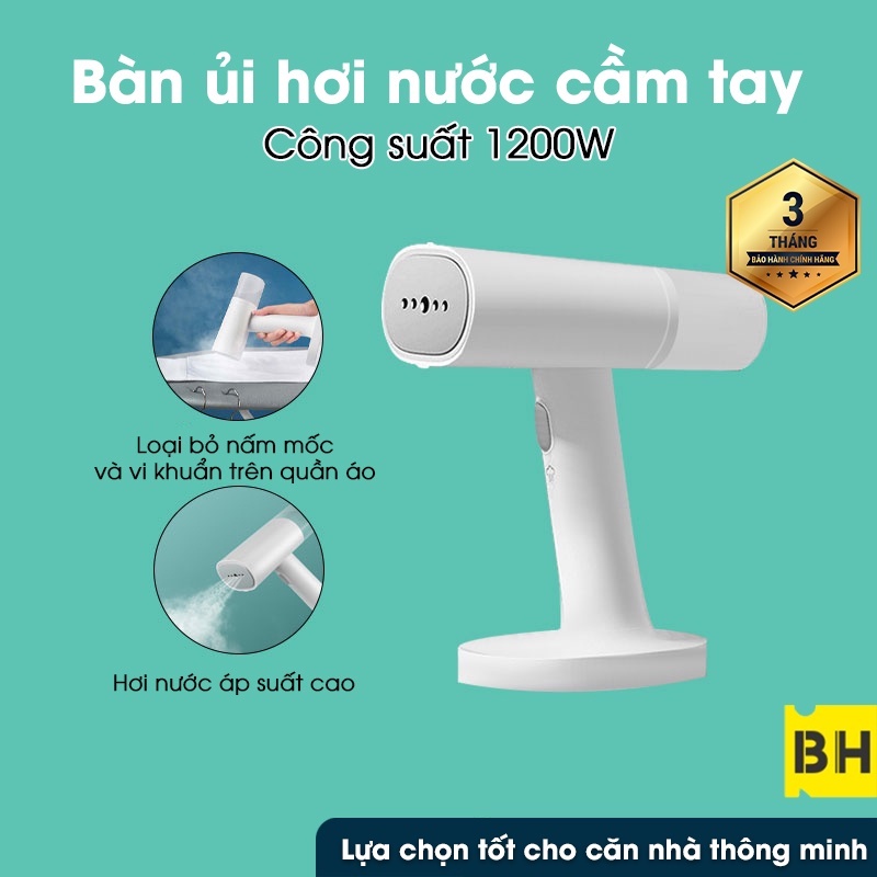 [Mã 55ELSALE1 giảm 7% đơn 300K] Bàn ủi hơi nước cầm tay Xiaomi Mijia MJGTJ01LF