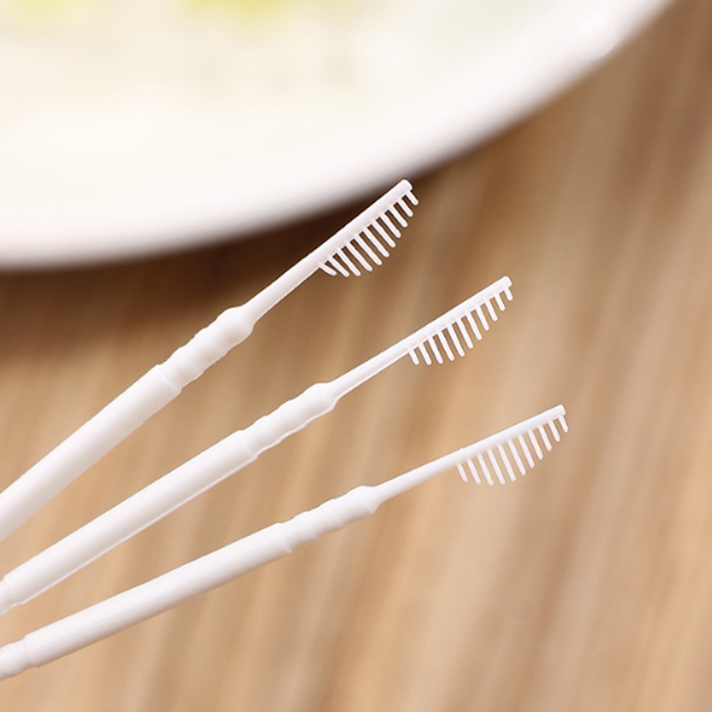 [Hàng mới về] Gói 50 cái tăm chỉ nha khoa chăm sóc làm sạch răng miệng AH6