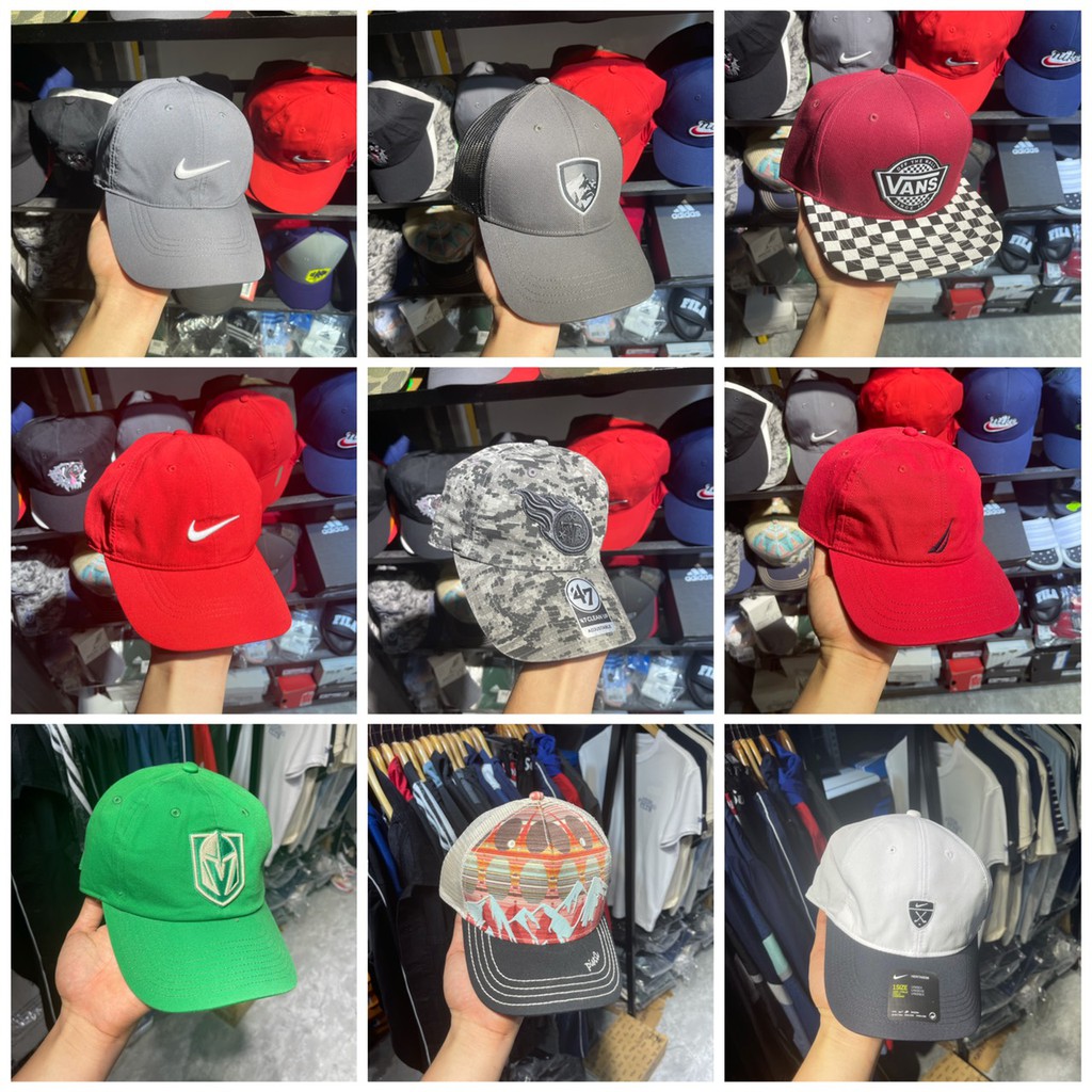 Nón/Mũ Lưỡi trai Tổng hợp Chính Hãng 100%