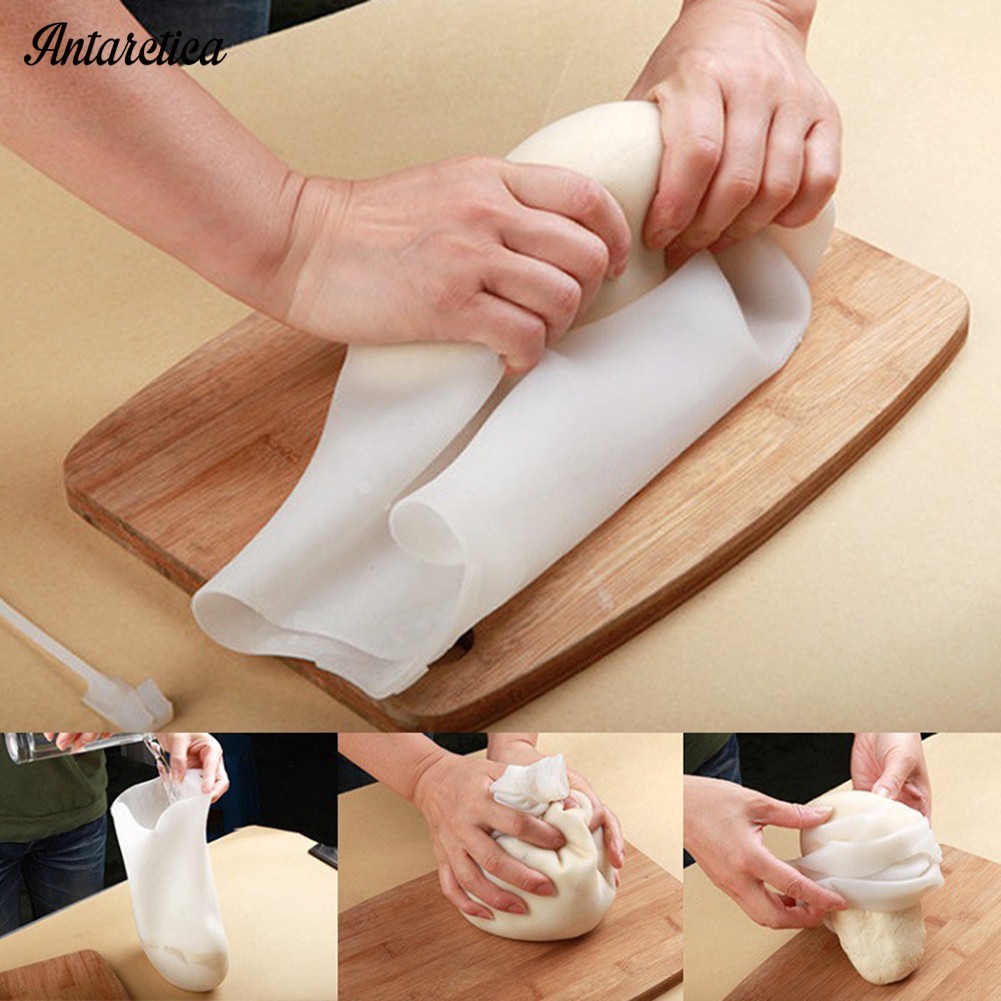 Baking Tools Cooking Pastry Silicone Kneading flour-mixing Bag Baking Tools