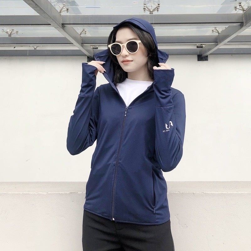 Áo chống nắng nữ 2 lớp chất thun lạnh cao cấp
