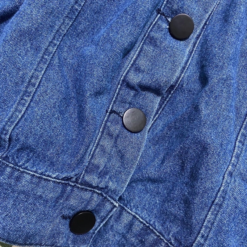 Crop Top Denim Shirt