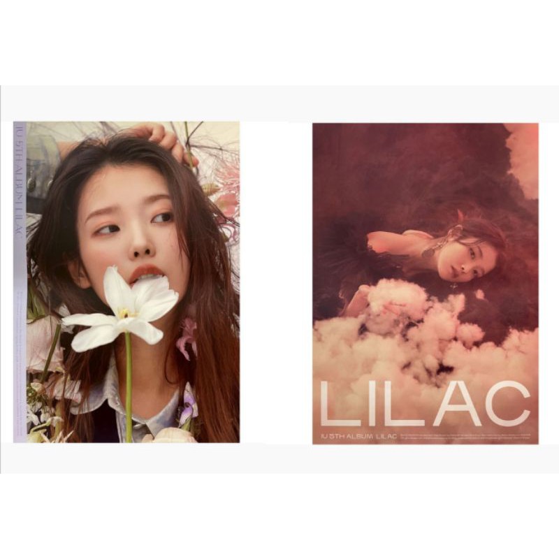 [OFFICIAL - CÓ SẴN] POSTER IU LILAC (ĐẦY ĐỦ 2 VER)