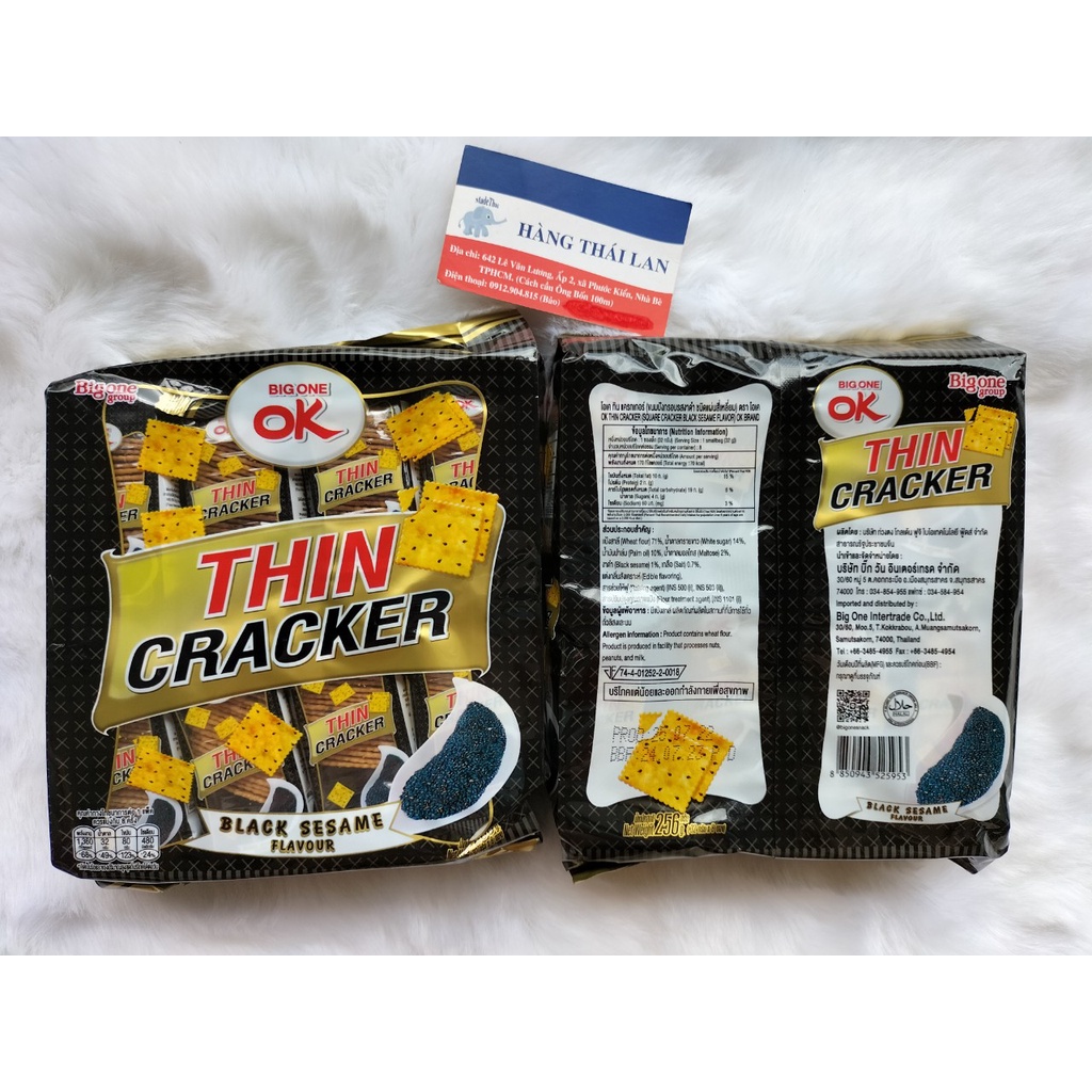 BÁNH QUY OK Thin Cracker Thái Lan