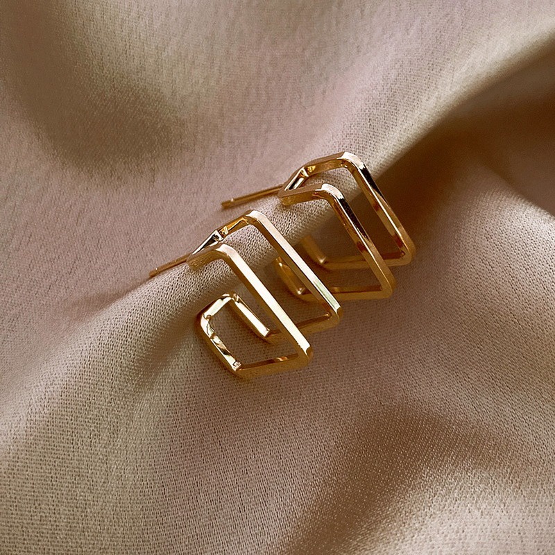 Bông Tai Mạ Bạc 925 Đính Ngọc Trai Nhân Tạo Thời Trang Hàn Quốc Cho Nữ