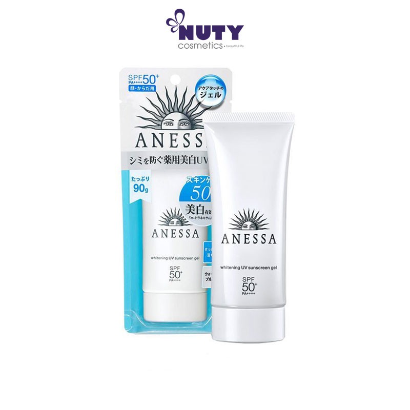 Kem Chống Nắng Anessa Whitening UV Sunscreen Gel SPF 50 + / PA ++++ (90g)