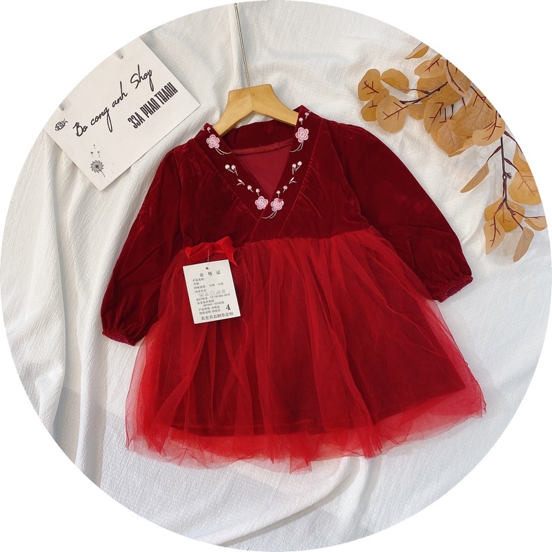 Váy Dáng Hanbok Bé Nhí Nt51