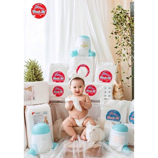 Combo 100 tả dán MERRIS KID Size L