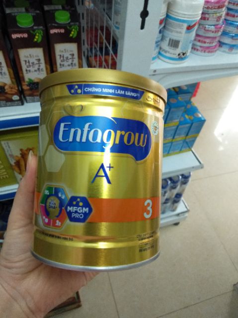 Sữa enfamil A + số 1 2 3 hộp 400g