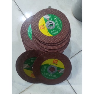 Combo 10 viên đá cắt sắt kim loại màu đỏ loại 1