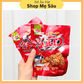 Snack mì tôm trẻ em hình viên vị gà cay Thái Lan gói 28g