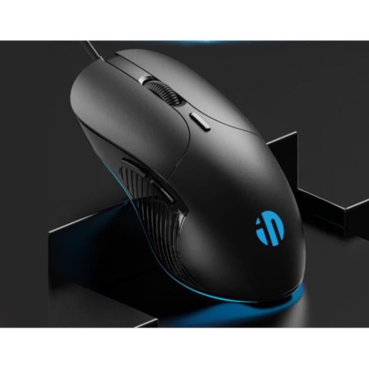 [CHÍNH HÃNG] Chuột máy tính Inphic Model PB1, dây cắm USB, bề mặt chống bám mồ hôi có LED