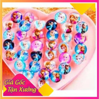 Hộp Nhẫn Đồ Chơi. Hộp Nhẫn hình Công chúa Elsa, Anna cho bé
