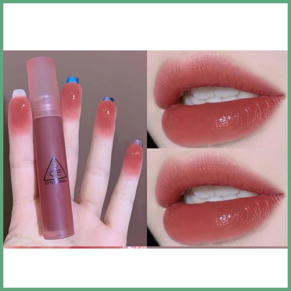 Son kem 3CE blur water tint mã Laydown màu hồng nude tây