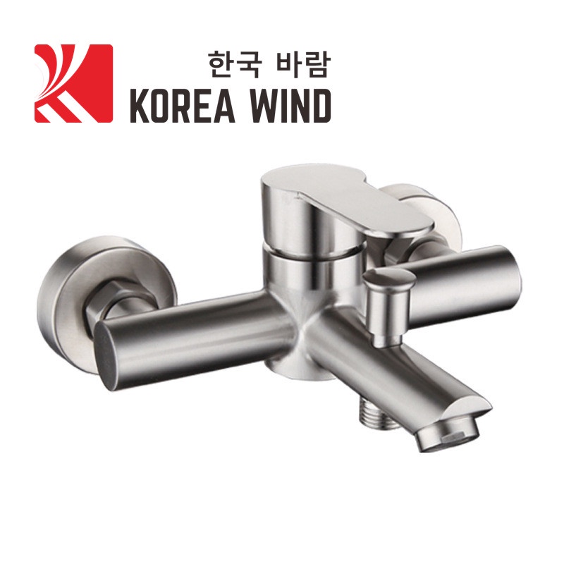 Vòi sen tắm nóng lạnh Inox SUS 304，Củ sen tắm nóng lạnh