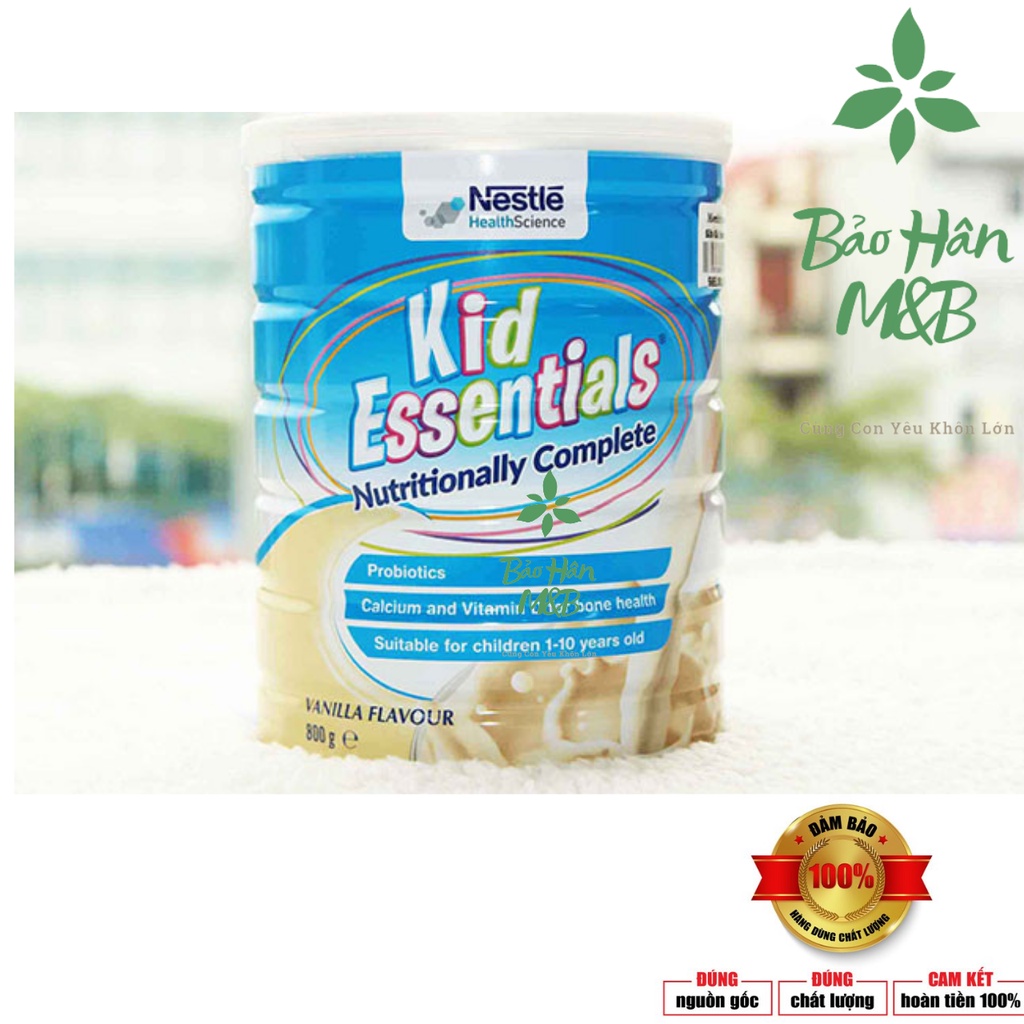 Sữa Kid Essentials Úc [Mẫu mới] 850gr date luôn mới