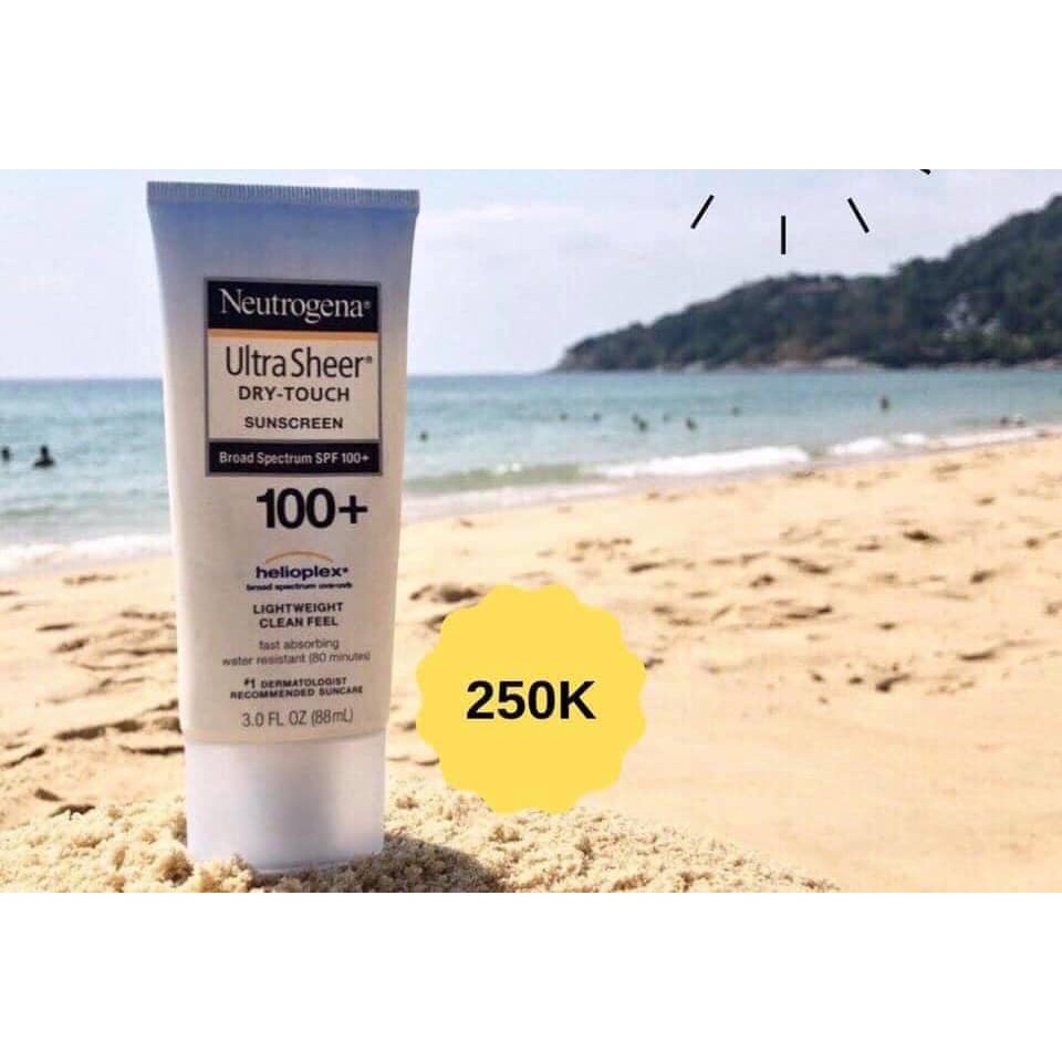 Kem Chống Nắng Neutrogena Ultra Sheer SPF 100 PA +++