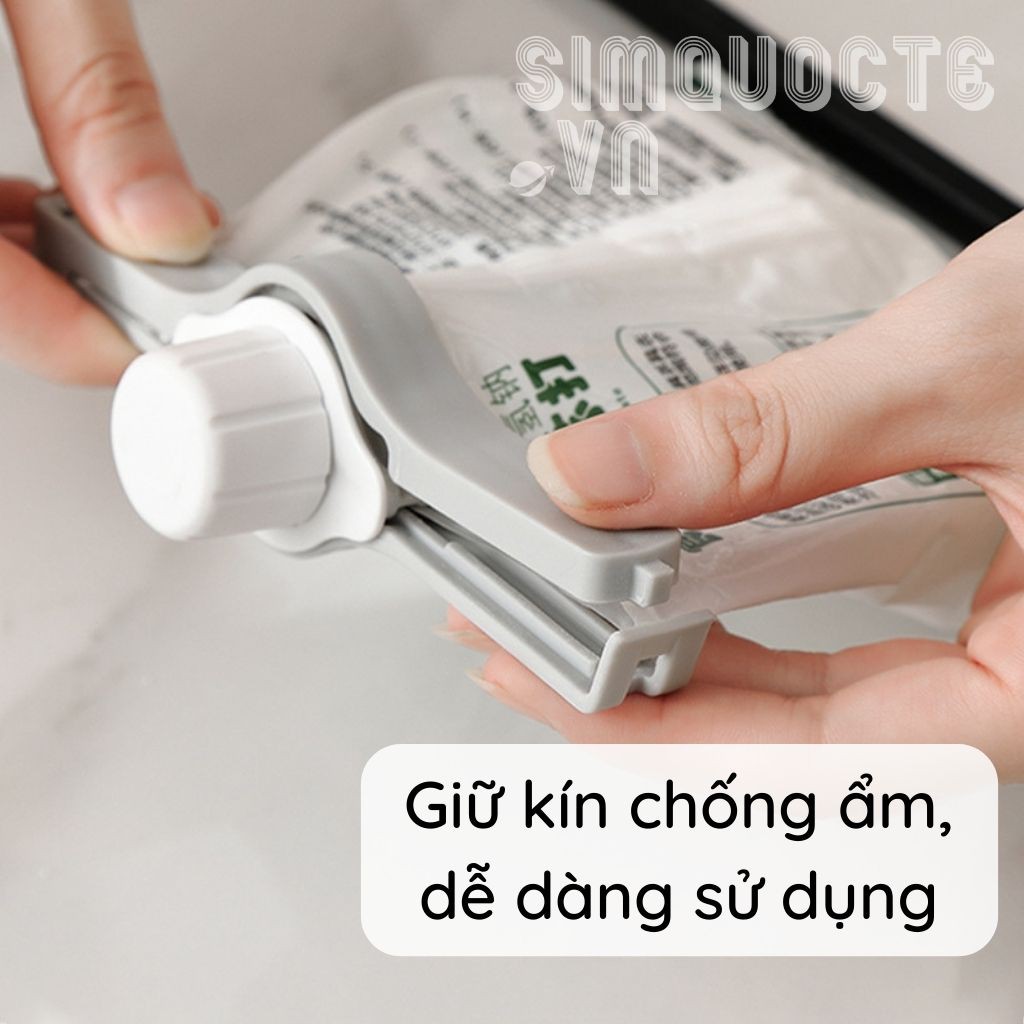 Kẹp miệng túi thực phẩm chống ẩm tiện lợi