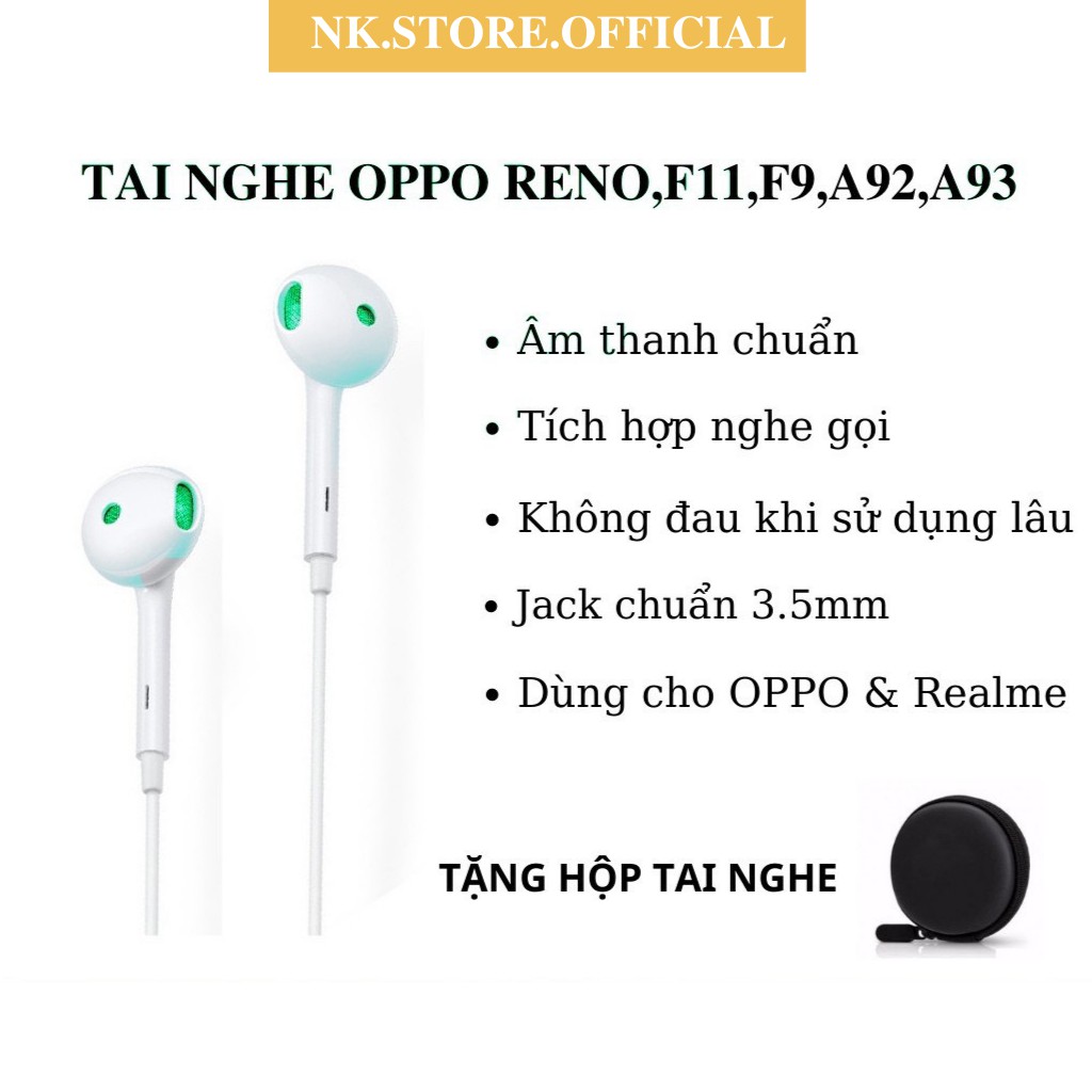 Tai nghe OP-PO màng xanh chính hãng 1 ĐỔI 1