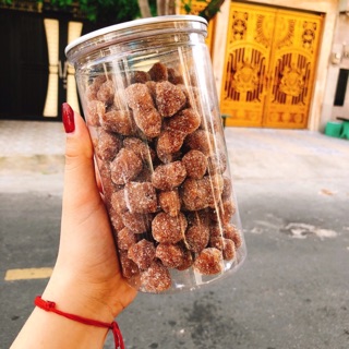 Hủ 500gr me khô ngào đường ớt