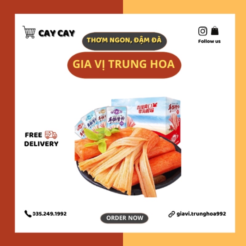 SHOU SI XIE LIU Thanh Cua Sốt Cay, Hương Vị Của Biển Cả