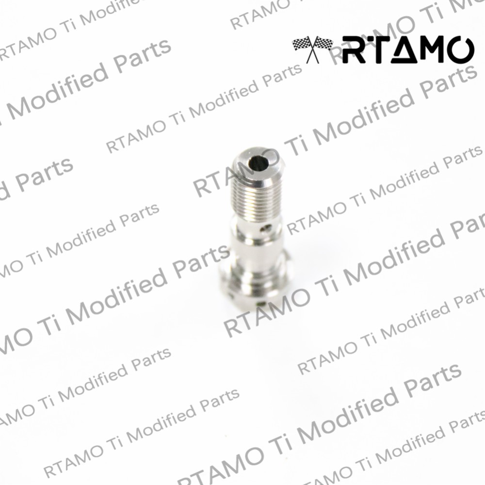 RTAMO M10x1.0Px29L Máy khoan thông số kỹ thuật cỡ nòng Banjo Chốt mặt bích Ducati / KTM / Honda / Yamaha