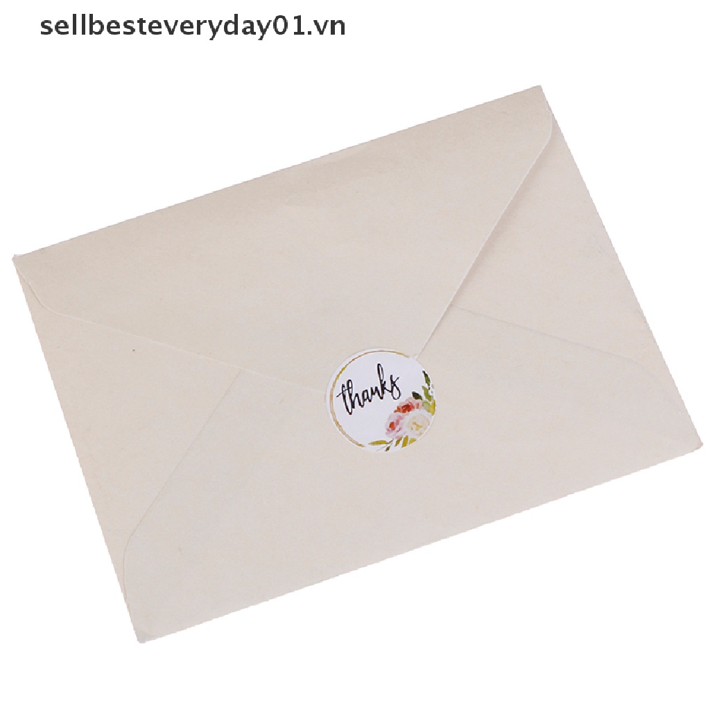 Cuộn 500 Nhãn Dán Tròn Thank You Trang Trí Tiệc