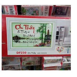 Tranh đá ơn thầy DF230 (75 x 50 cm)