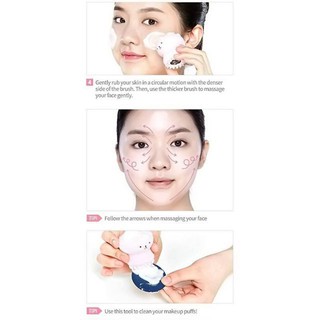 Cọ Rửa Mặt BẠCH TUỘC Xinh Xắn.