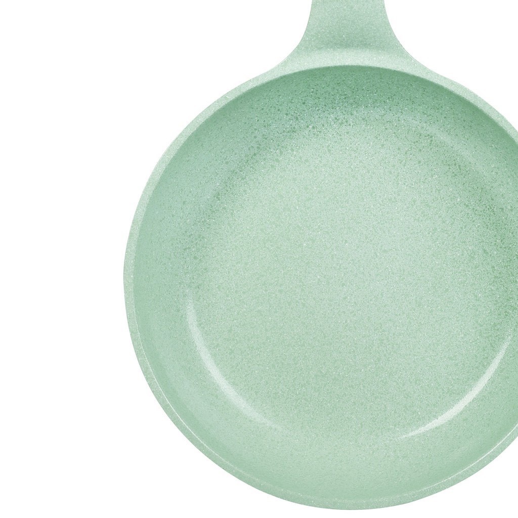 Chảo đúc đáy từ men đá chống dính 7 lớp Greencook GCP06 công nghệ chống trầy Hàn Quốc - Hàng chính hãng - KILA
