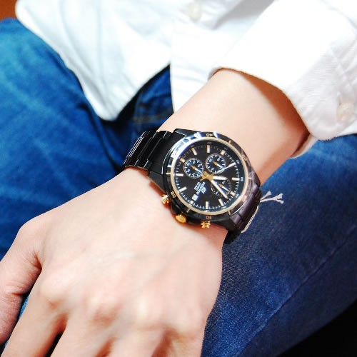 Đồng hồ nam Casio chính hãng EFR-526, dây kim loại
