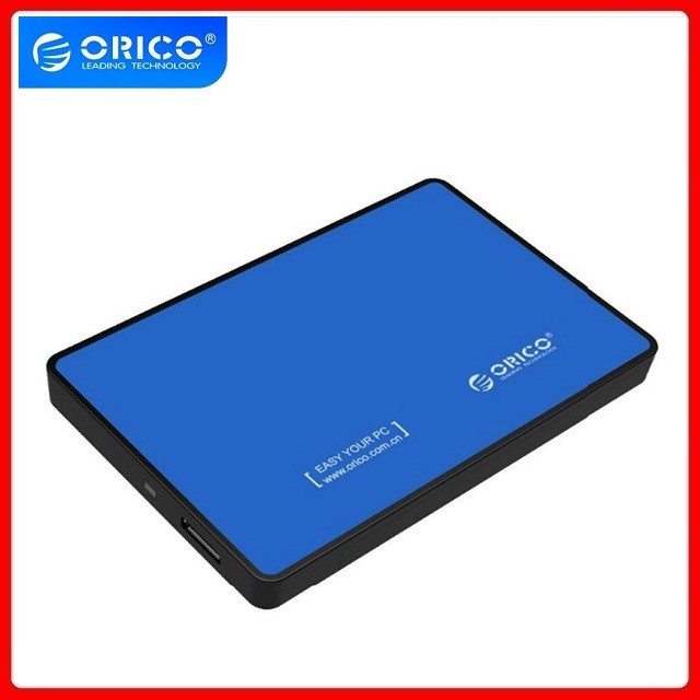 Hộp Đựng Ổ Cứng Di Động 2.5inch/USB3.0 ORICO - 2588US3 (Dùng cho cả SSD/HDD) Nhựa Cứng - Hàng Chính Hãng