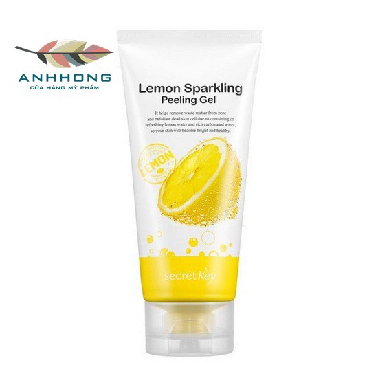 Gel tẩy tế bào chết sáng da Secret Key Lemon Sparkling Peeling Gel