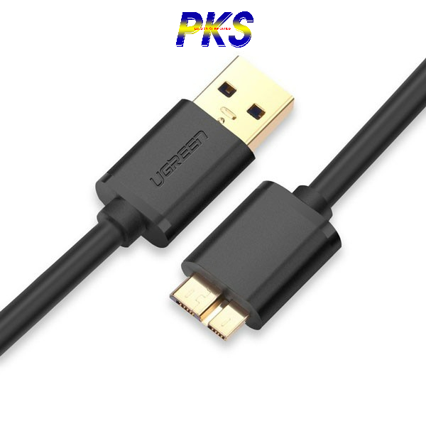 Dây cáp USB 3.0 sang Micro B dài 1m chính hãng Ugreen 10841