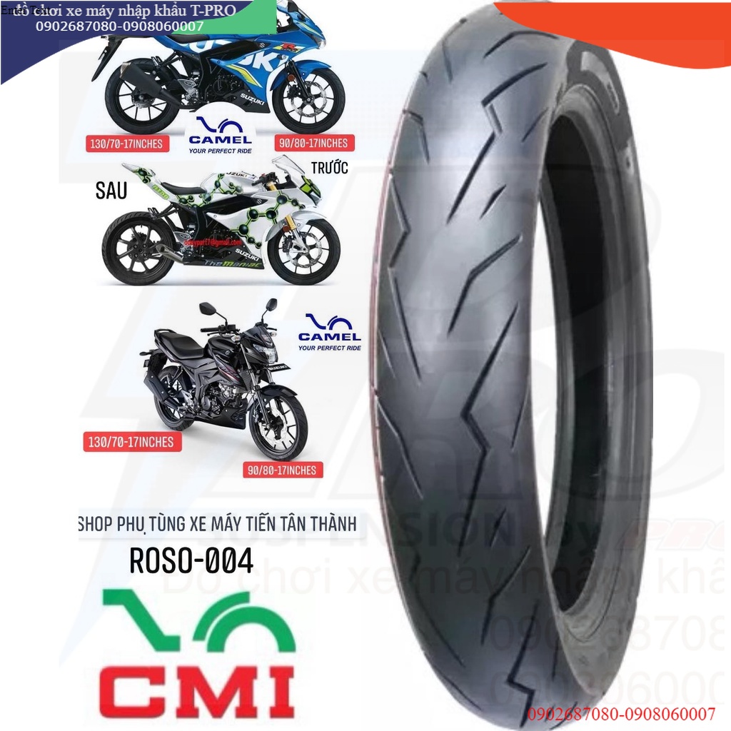 VỎ LỐP SUZUKI GSX150 / GSXR150  CMI_004 cameltire_fast