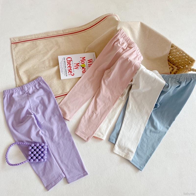 Quần legging họa tiết hoạt hình ba chiều phong cách Hàn Quốc thời trang mùa hè xinh xắn cho bé gái