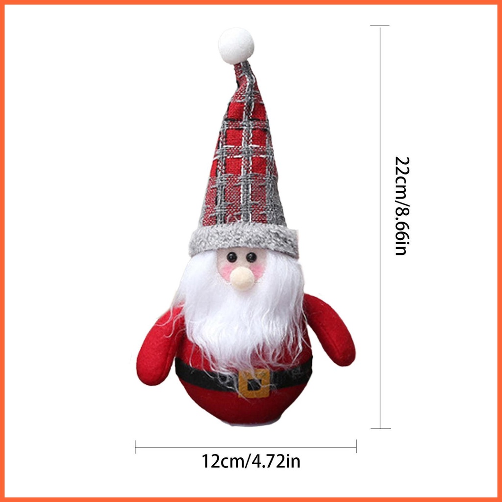 Ông Già Noel Tích Hợp Đèn Trang Trí Để Bàn Trang Trí Giáng Sinh