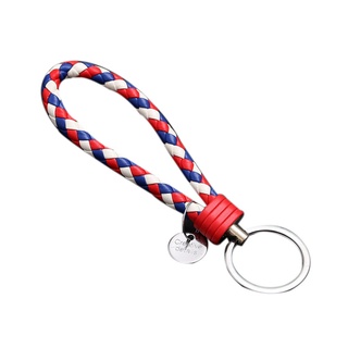 Mới Móc Khóa Dây Da Bện Thời Trang