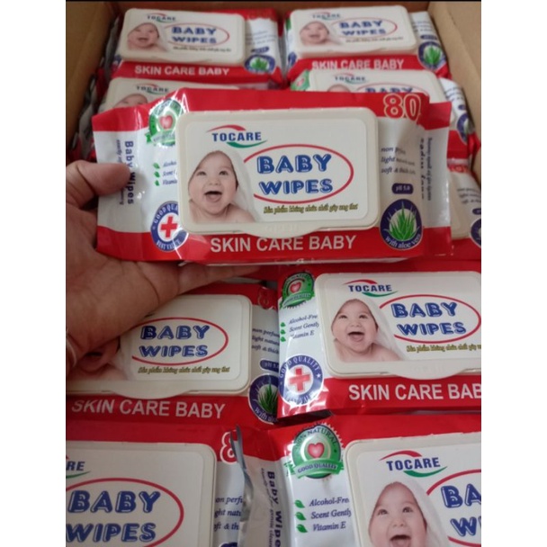 Giá sỉ  khăn giấy ướt cao cấp Baby 80g