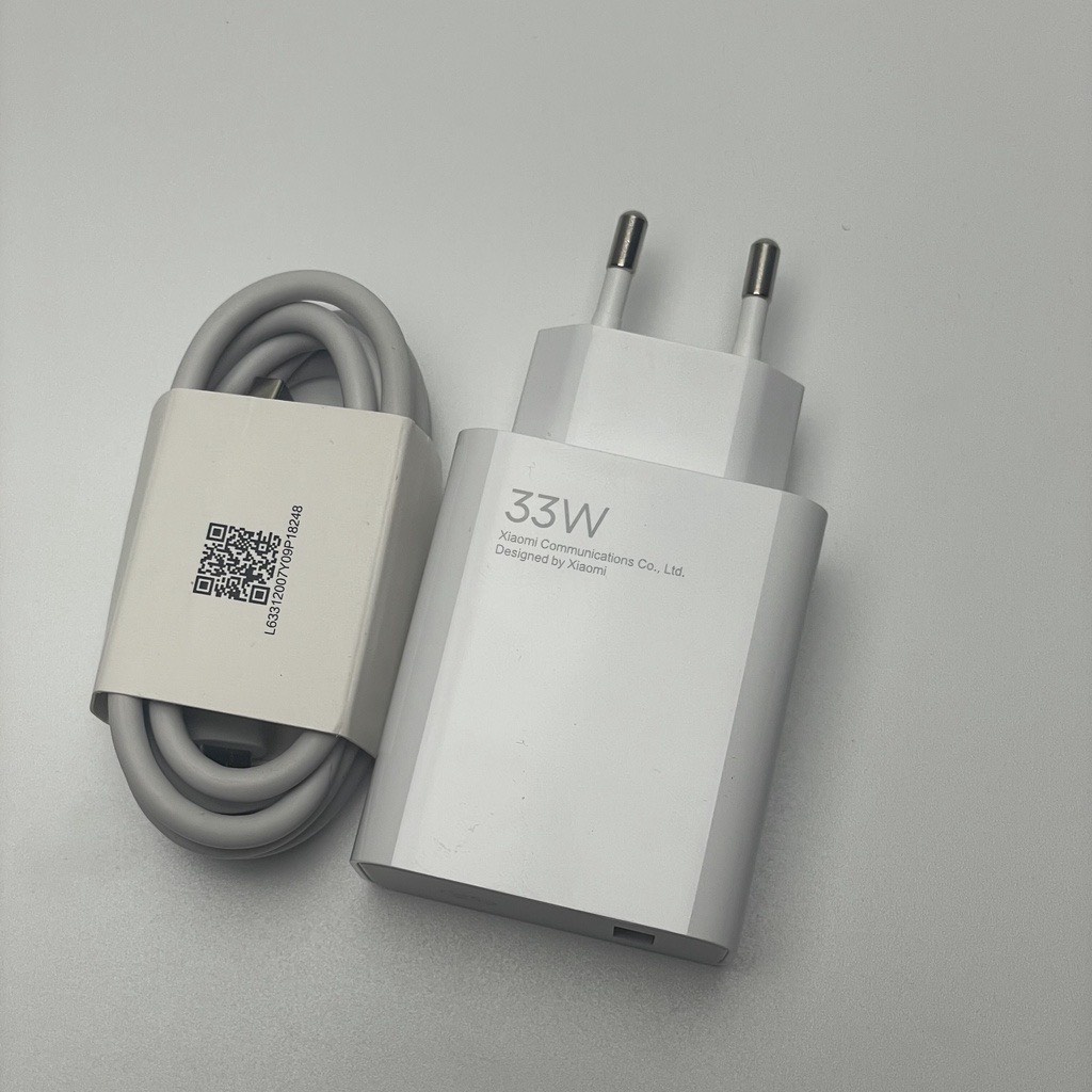 Bộ sạc Xiaomi 33W công nghệ Turbo sạc các dòng xiaomi cực nhanh, hàng mới chuẩn chính hãng | Bảo hành 12 tháng